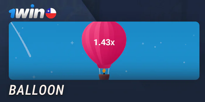 Información sobre el juego Balloon en el casino 1Win