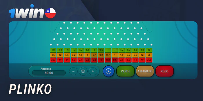 Acerca del juego Plinko en 1Win con dinero real