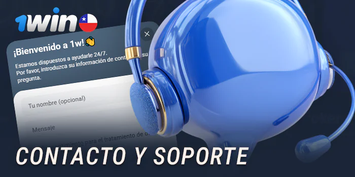 Contacto con el servicio de atención al cliente de 1Win para usuarios de Chile